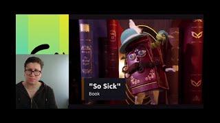 Book - "So Sick" by Ne-Yo | Season 11 | The Masked Singer #reactionvideo #reaction