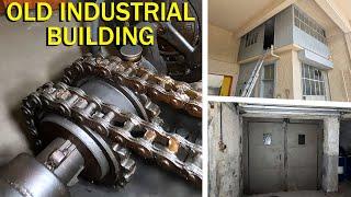 Exploring some vintage CHAIN DRIVEN lifts - old industrial building