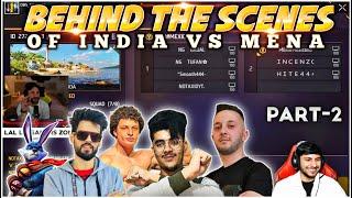 Part-2 || Behind the sence of Mena vs India match || VINCENZO BNL M8N WHITE444 SYBLUS WASSIMOS