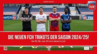 Die FCH Trikots der Saison 2024/25!