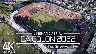 【4K】 Estadio Estanislao Lopez from Above  CLUB ATLETICO COLON 2022  Cinematic Wolf Aerial™ Film