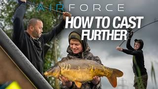 Long-Range Casting with World Record Caster Jermaine Hull & Finley Todhunter | Air Force Rods