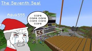 Nuking 555 Clan's 10,000+ DUB STASH (Christmas Edition) | Minecraft 6b6t