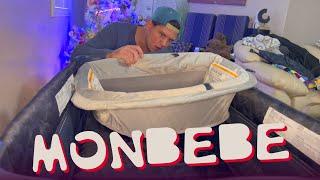 Monbebe Flex Deluxe Baby Play Yard with Bassinet / Unboxing & Putting Together - The Cookin' Camper