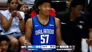 Magic's Myron Gardner ejected from game after second technical foul vs. Nets in NBA summer league