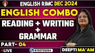 English Combo (Reading + Writing + Grammar) | English Classes | RIMC Online Coaching | RIMC Dec 2024