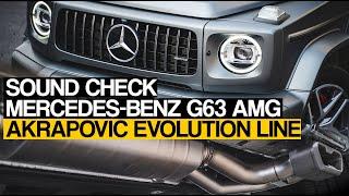 [SOUND CHECK] G63 AMG Installs Akrapovic Exhaust - REVS & DRIVING !