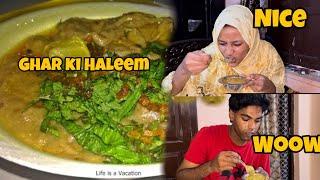 AJ Ham Ne Banaya Ghar me Haleem  #trending #viralvideo #haleem