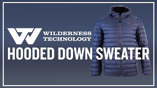 The Down Sweater from Wilderness Technology