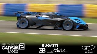 Project CARS 2 MODs - Bugatti Bolide (download)