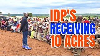IDP'S JOY AFTER RECEIVING THE 10 ACRES DONATED BY KENYANS OF GOODWILL.WE ARE READY TO MOVE!