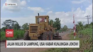 Jalan Mulus di Lampung, Usai Kabar Kunjungan Jokowi