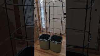 Vego Self-Watering Rolling  Planter Pot with Trellis-Initial Thoughts