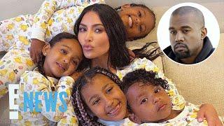 Kim Kardashian ADMITS She’s "Basically Raising Four Kids" By Herself Following Divorce | E! News