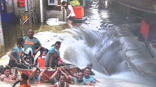 Floods and landslides threaten residents of Dieng Plateau, Java, Indonesia