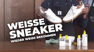 Pflegetipps: Sneaker wieder weiß bekommen