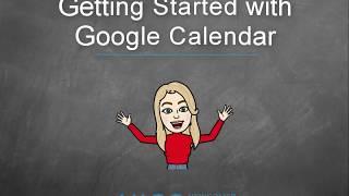 NICO Module 4 Lesson 2 Getting Started with Google Calendar