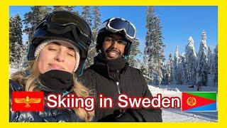 Ski vlog | Eritrean & Syrian skiing