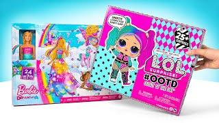 Đập Hộp 2 Bộ Lịch Mùa Vọng Thú Vị: Barbie & L.O.L.