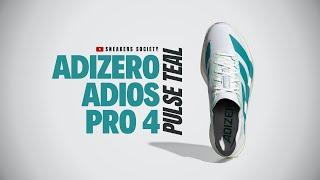 PULSE TEAL 2025 Adidas Adios Pro 4 | DETAILED LOOK + PRICE