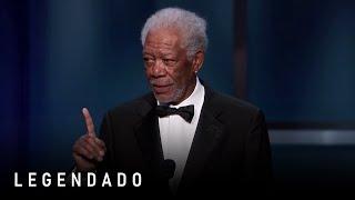 Morgan Freeman tira sarro de Denzel Washington — AFI 2019 | Legendadin