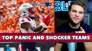 NFL Week 1 Reaction | Top 5 PANIC and SHOCK The World TEAMS!