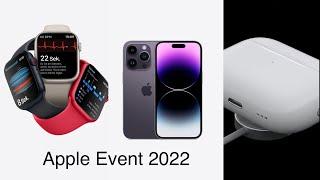 Apple Event 2022!! (iPhone 14, AirPods Pro 2, Apple Watch Ultra/Series 8)