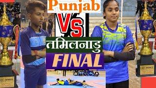 final match  Tamil Nadu vs Panjab 67 national games 17 girls kabaaddi championship, jaipur