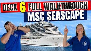 MSC Seascape Public Deck 6 | Tall Man's Cruise Adventures