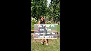 How To Choose Right Organisation for Legal Internship?