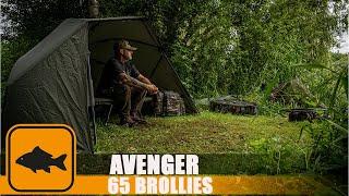 Prologic Avenger Brolly with Mozzie Mesh and Brolly System - Carp Fishing