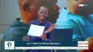 Privatizing ECG: Is Now the Right Time or Dangerous Move? |Insightful Discussion | The Point of View