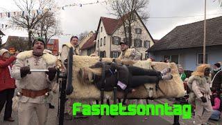 Fasnet, Umzug in Eglingen, Fasnetsonntag