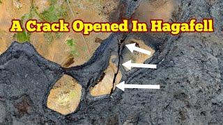 Iceland: Crack Opened In Hagafell Near Grindavík Phreatomagmatic Eruption, Svartsengi Volcano, Magma