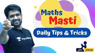 Math Masti | Daily Tips & Trick Series | JEE Planet | Aman Malik