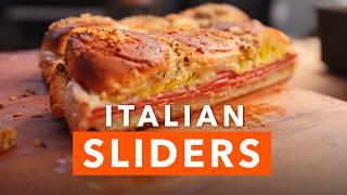 Italian Sliders Recipe | Chef Tom X All Things BBQ