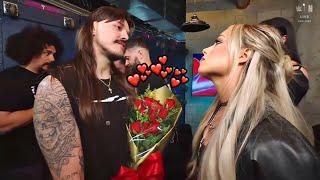 Dominik Mysterio le da un Ramo de Flores a Liv Morgan - WWE Raw 13/01/2025 (En Español)