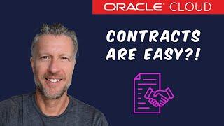 Oracle Cloud Contract Management Overview | Oracle Cloud End-User Training | 2024 | Panameer