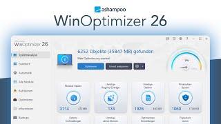 Ashampoo WinOptimizer 26 (Tutorial): Wie optimierst du deinen PC?