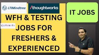 WFH Testing Jobs | Manual Testing| Fresher Jobs| Rd Automation Learning