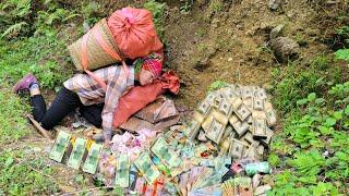 Girl on the street picks up scrap, finds money in trash pit | Dang Luu