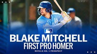 Blake Mitchell's first professional homer | MiLB Highlights