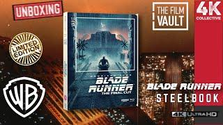 The Film Vault - Blade Runner 4k UltraHD Blu-ray steelbook Edition Unboxing