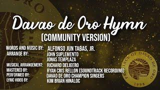 Davao de Oro Hymn (Community Version)