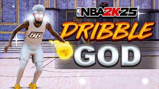 BECOME a DRIBBLE GOD on 2K25! COMBO TUTORIAL w/HANDCAM 2K25! BEST DRIBBLE MOVES & COMBOS NBA 2K25!