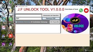 Nueva Herramienta J.F UNLOCK FRP TOOL /2024