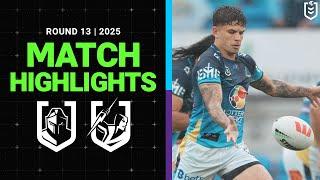 NRL Match Highlights 2025 | Titans v Storm | Round 13