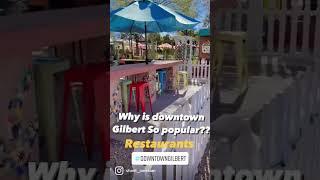 Tour of downtown Gilbert #downtowngilbert #gilbertaz #gilbertarizona #arizona #tourism