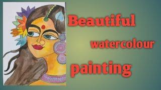 Beautiful watercolor painting