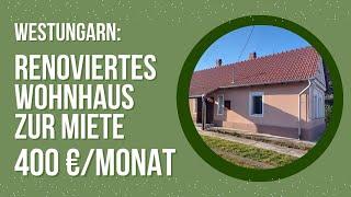 400 € Miete incl. Nebenkosten für ein Haus in Westungarn für 6-18 Monate - Nähe Zalakaros.